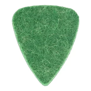 Kostka piórko do ukulele filc 2,5 mm zielona KUF-25 - Inne akcesoria gitarowe - miniaturka - grafika 1