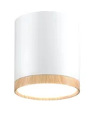 Oprawy, klosze i abażury - Candellux Oprawa natynkowa TUBA IP20 śr. 6.8 cm biała LED - miniaturka - grafika 1