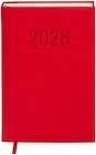 Kalendarze - Kalendarz 2026 Colorfix A5 DNS czerwony - miniaturka - grafika 1