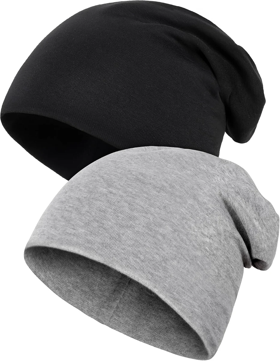 Kiiwah Chłopięca zimowa czapka beanie czarna szara uniwersalna