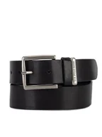 Paski - U.S. Polo Assn. Pasek AIUXT2318MHA Czarny - miniaturka - grafika 1