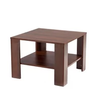 Ławy i stoliki kawowe - Kwadro Kwadrat Ciemny Orzech Halmar Ława Halmar - miniaturka - grafika 1
