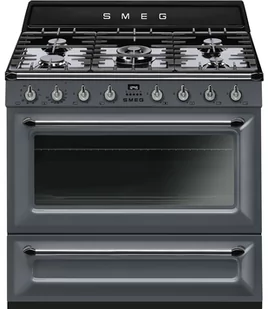 Kuchenka gazowo-elektryczna Smeg Retro TR90GR2 - Kuchenki gazowo-elektryczne - miniaturka - grafika 1