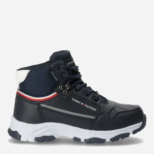Trzewiki dziecięce Tommy Hilfiger T3B5-32540-1485800- 37 Niebieskie (8052578035276) - Buty dla chłopców - miniaturka - grafika 1