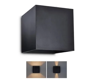 Brilagi - LED Kinkiet zewnętrzny CUBE LED/6W/230V IP54 - Lampy ogrodowe - miniaturka - grafika 1