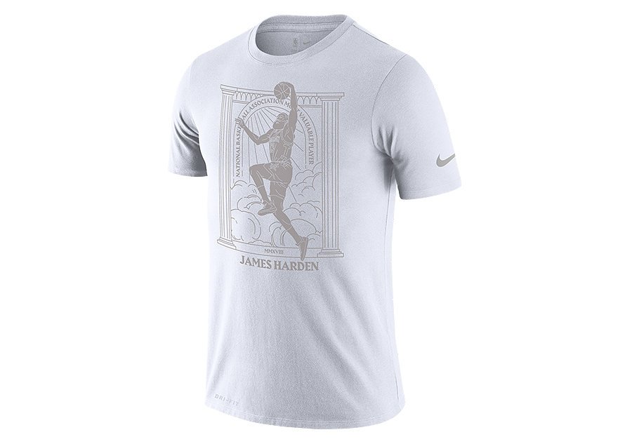 Nike Nba James Harden Mvp Dri-Fit Tee White