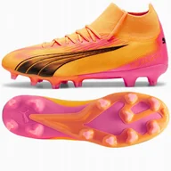 Piłka nożna - Buty Puma Ultra Pro FG/AG 107750-03 pomarańczowy 40 - miniaturka - grafika 1
