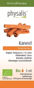 PHYSALIS (olejki eteryczne, soki) OLEJEK ETERYCZNY CYNAMONOWIEC CEJLOŃSKI (KANEEL) B - Aromaterapia - miniaturka - grafika 1
