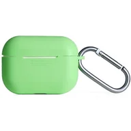 Akcesoria do słuchawek - Etui na słuchawki BELINE Silicone do Apple AirPods Pro Zielony - miniaturka - grafika 1