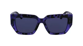 Okulary przeciwsłoneczne - Calvin Klein Okulary przeciwsłoneczne, 238 Fioletowy Hawana, rozmiar uniwersalny - grafika 1
