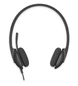 Słuchawki - Logitech H340 USB Computer Headset - miniaturka - grafika 1
