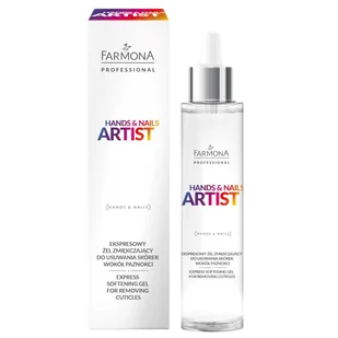 Farmona Professional Hands & Nails Artist ekspresowy żel zmiękczający do usuwania skórek wokół paznokci 50ml - Akcesoria do paznokci - miniaturka - grafika 1