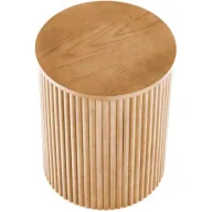 Ławy i stoliki kawowe - Halmar Stolik kawowy Woody Natural 40 cm - miniaturka - grafika 1