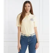 Koszulki i topy damskie - Tommy Hilfiger Polo REG CREST | Regular Fit - miniaturka - grafika 1