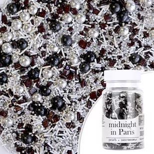 Posypka cukrowa MIDNIGHT IN PARIS mix Sweet Decor, 70 g - Dodatki do ciast w proszku - miniaturka - grafika 1