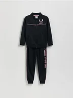 Spodnie i spodenki dla chłopców - Reserved - Komplet Messi - czarny - miniaturka - grafika 1