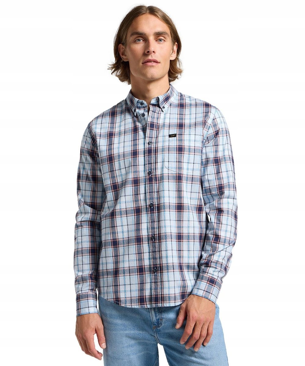 Koszula Lee BUTTON DOWN 112363687 Aurora Sepia Plaid M
