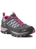 Buty trekkingowe damskie - CMP RIGEL WP Półbuty trekkingowe grey/fuxia/ice 3Q13246 - miniaturka - grafika 1