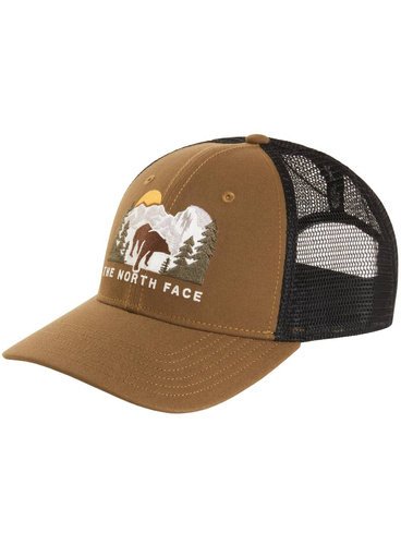 Czapka The North Face Embroidered Mudder Trucker - caraway seed / bear graphic