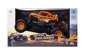Zabawki zdalnie sterowane - Samochód terenowy Cross-Country zdalnie sterowany, pomarańczowy, skala 1:18 - miniaturka - grafika 1