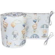 Ochraniacze do łóżeczka - OCHRANIACZ 180x30 DO ŁÓŻECZKA 120x60 SUPER JAKOŚĆ! - miniaturka - grafika 1