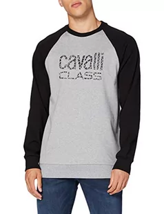 Cavalli Sweter męski - Swetry męskie - miniaturka - grafika 1