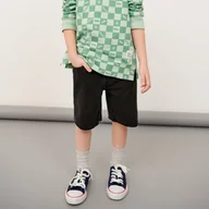 Spodnie i spodenki dla chłopców - Sinsay - Szorty - Jasny szary - miniaturka - grafika 1