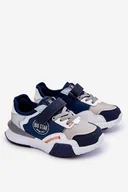 Sneakersy damskie - Dziecięce Sneakersy Memory Foam System Big Star LL374225 Granatowe-33 - miniaturka - grafika 1