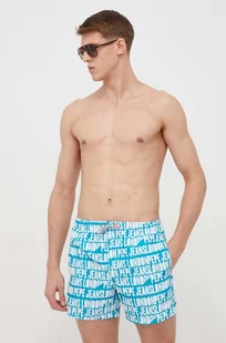 Pepe Jeans szorty kąpielowe kolor niebieski - Stroje kąpielowe - miniaturka - grafika 1
