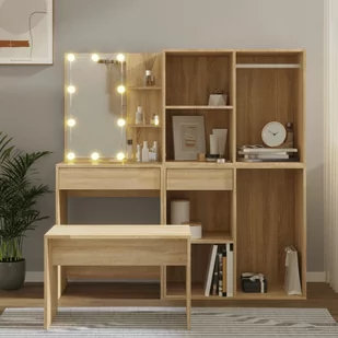 Zestaw z toaletką i oświetleniem LED - Toaletki - miniaturka - grafika 1