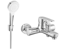 Zestawy prysznicowe - Mexen Kama R05 bateria wannowa z zestawem prysznicowym, chrom - 7253R05-00 - miniaturka - grafika 1