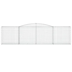 Kosze gabionowe, 25 szt, 400x50x100/120 cm galwanizowane żelazo - Ogrodzenia - miniaturka - grafika 5