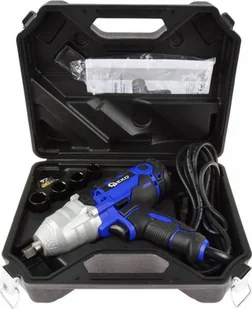 Geko KLUCZ UDAROWY ELEKTRYCZNY 1/2" + NASADKI NEW MODEL 4 G81053 GEKO - Klucze i nasadki - miniaturka - grafika 1