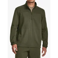 Bluzy męskie - Bluza męska z zamkiem 1/2 Under Armour Tac Rival Job Fleece - miniaturka - grafika 1