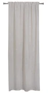 Zasłony - Zasłona Tolo Natural beżowa 140 x 280 cm na taśmie - miniaturka - grafika 1