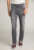 Spodnie męskie - Mustang Męskie Spodnie Jeansowe Tramper Tapered Denim Grey 1011344 4500 883-W36 L32 - miniaturka - grafika 1