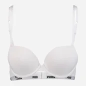 Biustonosze - Biustonosz damski Push Up Puma Women Pushup Bra 90786405 70D Biały (8718824915166). Biustonosze damskie - miniaturka - grafika 1