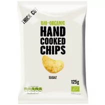 Trafo Chipsy ziemniaczane cienko krojone z solą morską 125 g Bio - Chipsy - miniaturka - grafika 1