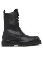 Botki damskie - Patrizia Pepe Trzewiki 8Y0122/L005-FB30 Czarny - miniaturka - grafika 1