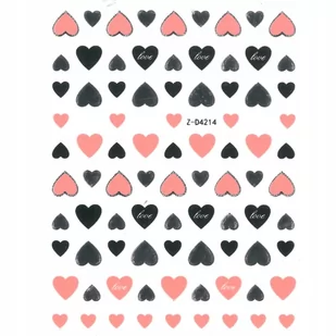 Nail Art Allepaznokcie Naklejki do paznokci cienkie samoprzylepne Sticker nude Nr Z-D4214 - Ozdoby do paznokci - miniaturka - grafika 1