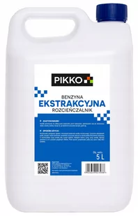 Benzyna ekstrakcyjna 5 l tworzywo - rozcieńczalnik Pikko - Rozpuszczalniki i preparaty do czyszczenia - miniaturka - grafika 1