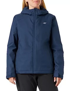 4F Damska kurtka Kud351 Jeans, dżinsowy niebieski, melanż, XS, dżinsowy niebieski, melanż - Kurtki damskie - miniaturka - grafika 1