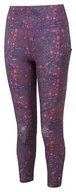 Spodnie rowerowe - Ronhill Running Wmn's Tech Crop Tight, Tidal Raindrops, 12 - miniaturka - grafika 1