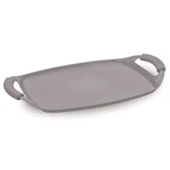 Patelnie - PŁYTA GRILLOWA TYTANOWA 47cm BERLINGER HAUS BH-8107 TAUPE - miniaturka - grafika 1