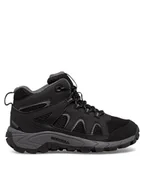 Buty trekkingowe dziecięce - Merrell Trekkingi Oakcreek Mid Lace Wtrpf Mk265426 Czarny - miniaturka - grafika 1
