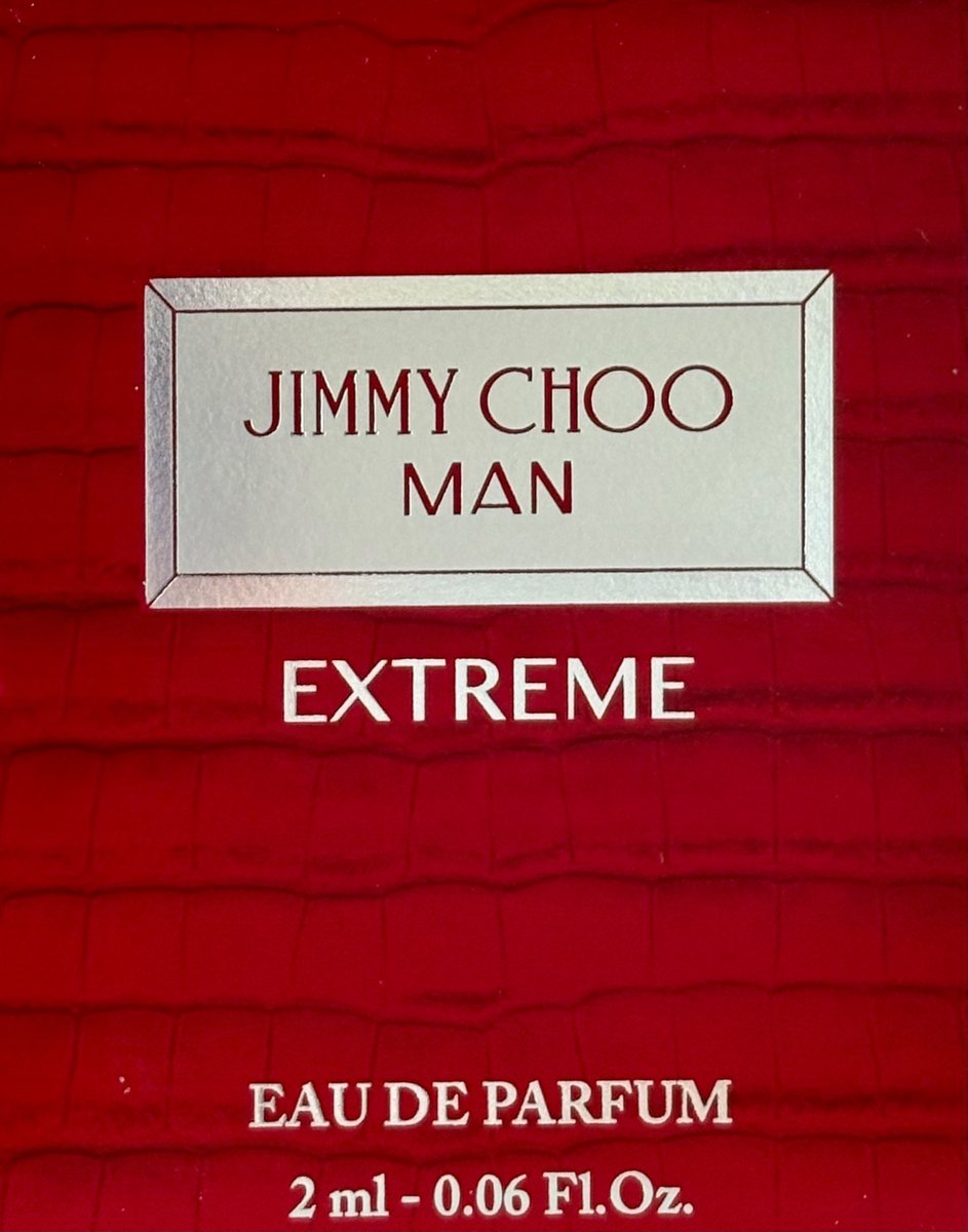 JIMMY CHOO MAN EXTREME EDP woda perfumowana - 2ml EDP