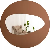 Lustra - Lustro nowoczesne plama nieregularne 80x44cm ścienne salon pokój łazienka - miniaturka - grafika 1