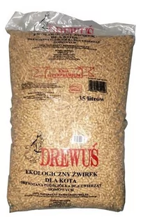 Drewuś 35L (15Kg) Żwir Drewniany - Żwirek dla kotów - miniaturka - grafika 1