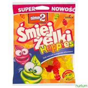 Żelki - NIMM2 - Śmiejżelki Happies - Żelki Owocowe Wzbogacone Witaminami - 130 G - miniaturka - grafika 1