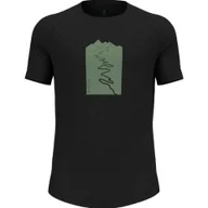 Koszulki męskie - Koszulka tech. męska Odlo T-shirt crew neck s/s ASCENT PW 130 TRAI - miniaturka - grafika 1